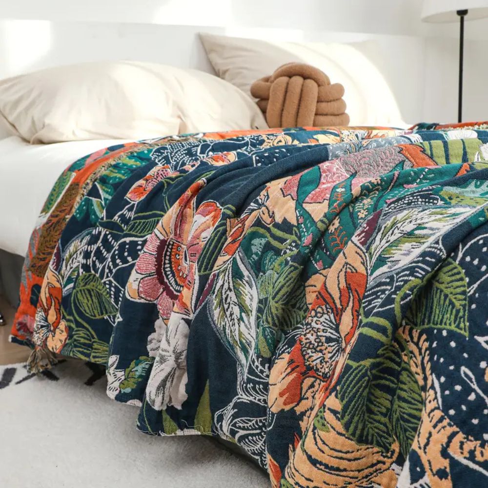 Tropic Twilight bomullspledd