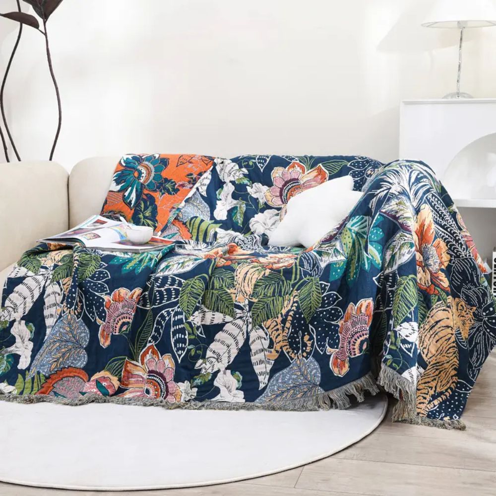 Tropic Twilight bomullspledd