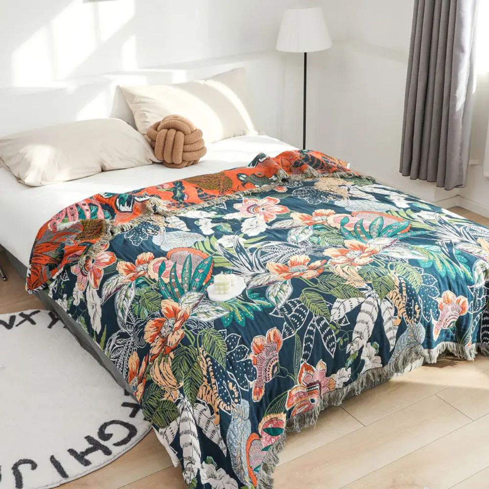 Tropic Twilight bomullspledd