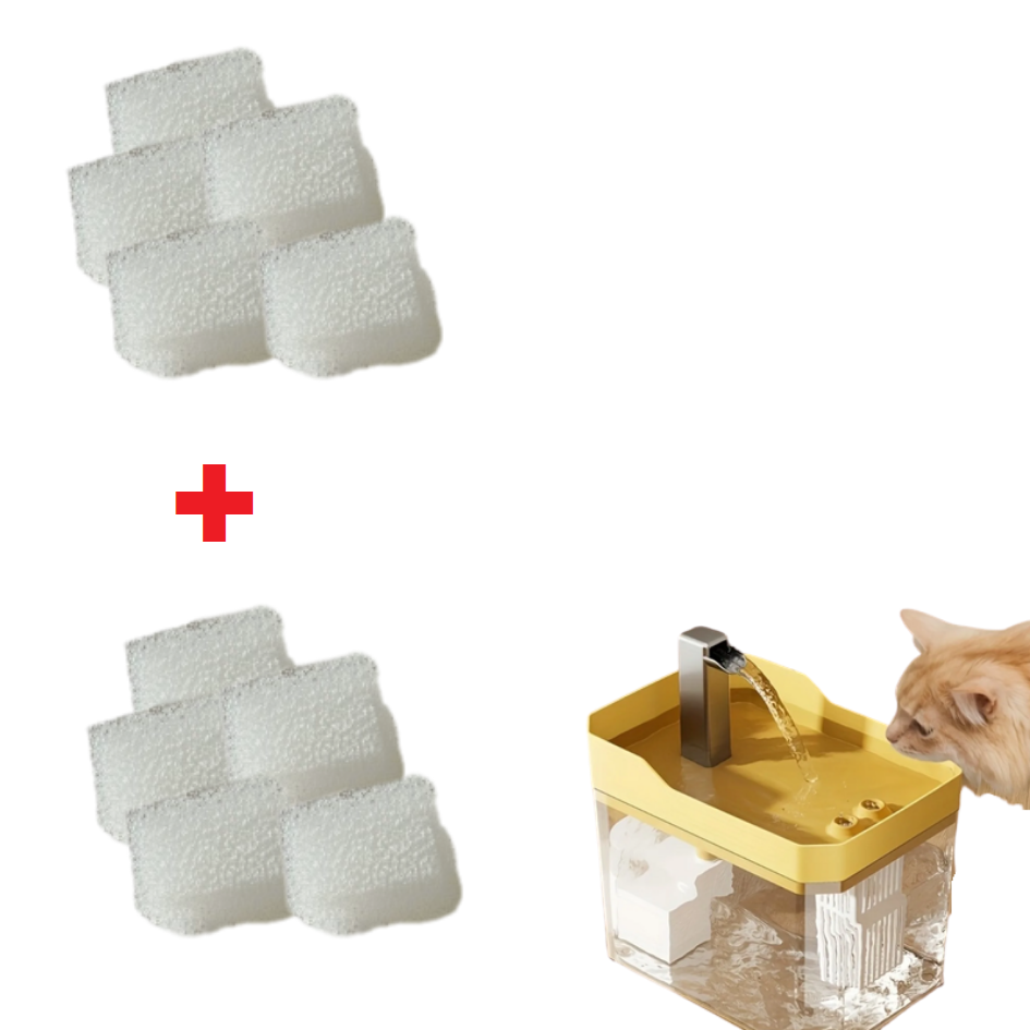 Catfri® FountainFilter - Smart Automatisk Kjæledyr Vannfontene Filterpatron