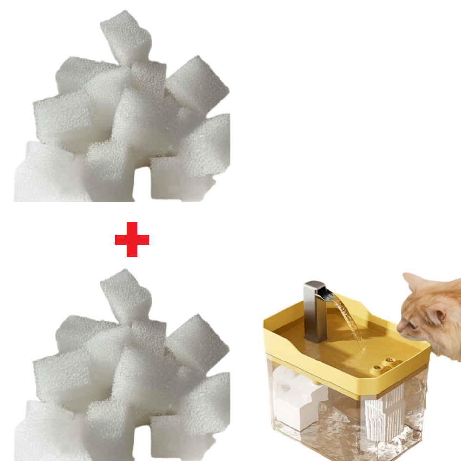Catfri® FountainFilter - Smart Automatisk Kjæledyr Vannfontene Filterpatron