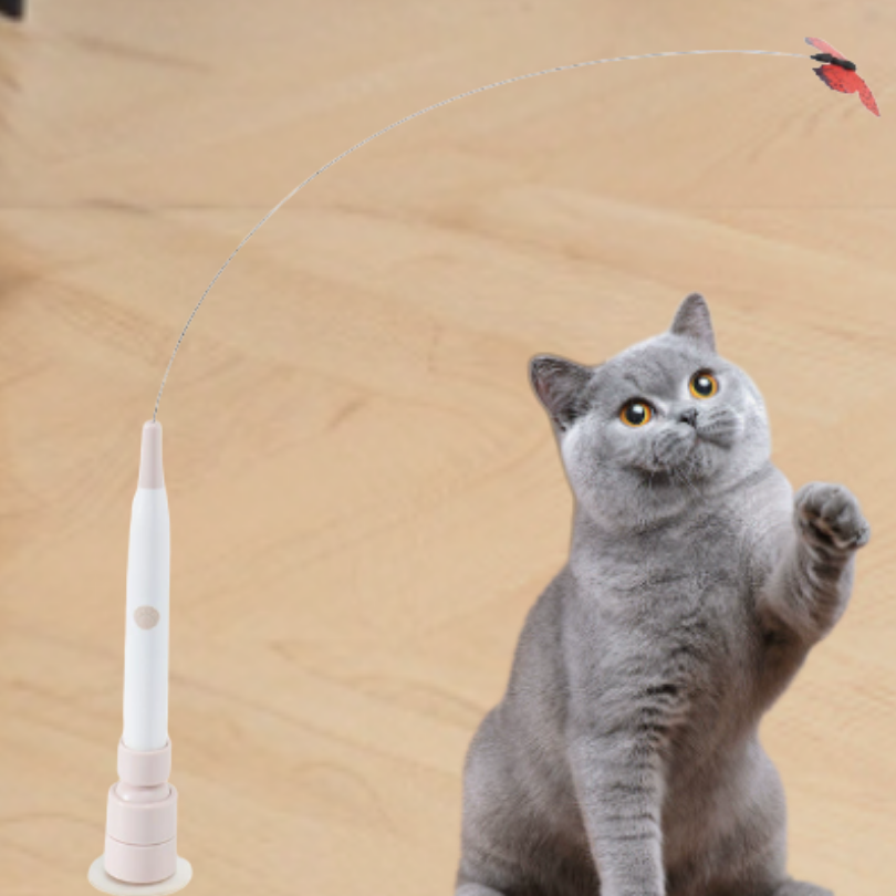 Catfri® DancingButterfly: Interaktiv Lekende Dansende Sommerfugl For Katter