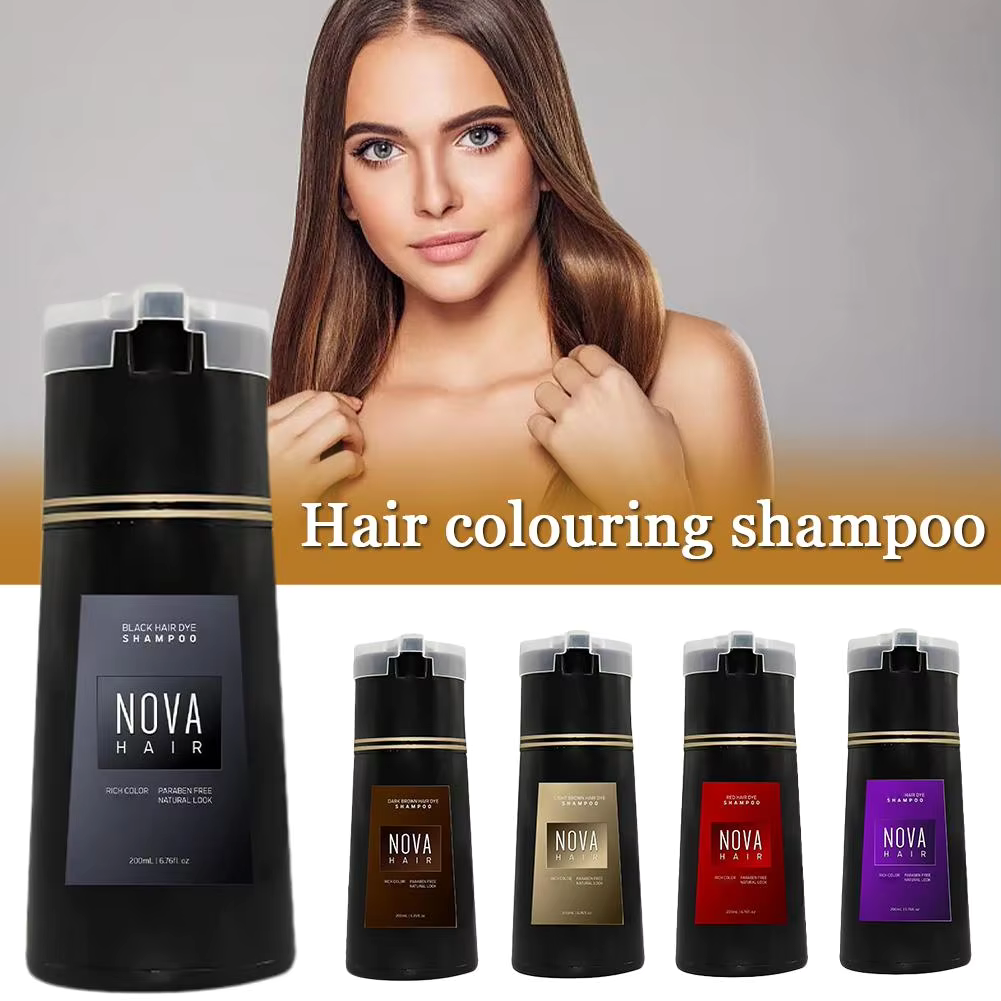Rose® DyeShampoo: Øyeblikkelig Hårfarge Sjampo