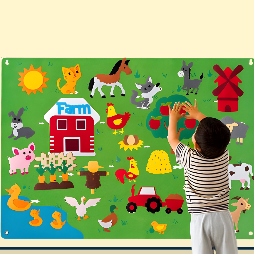 Kletshuts™ LearningBoard: Interaktivt Tidlig Utdanning Læring Tavle Sett
