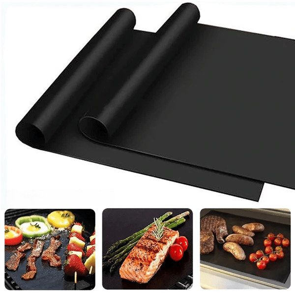Luksus BBQ Grillmatte – Non - stick, Gjenbrukbar & Oppvaskmaskinsikker for Grill og Ovn - NordHjem
