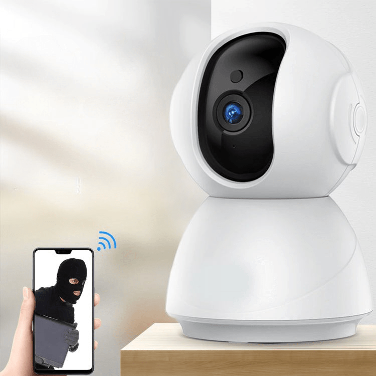 Trådløst HD WiFi IP - kamera | Smart Hjemovervåkning med Toveislyd & Bevegelsesdeteksjon - NordHjem