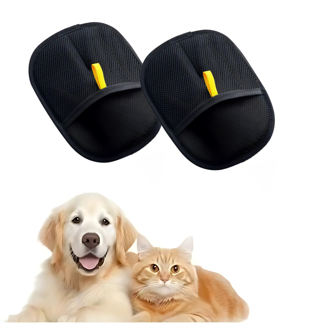 DogCatFri™ CleaningGloves 1+1 GRATIS: Elektrostatisk Dyrehårfjerner Hansker