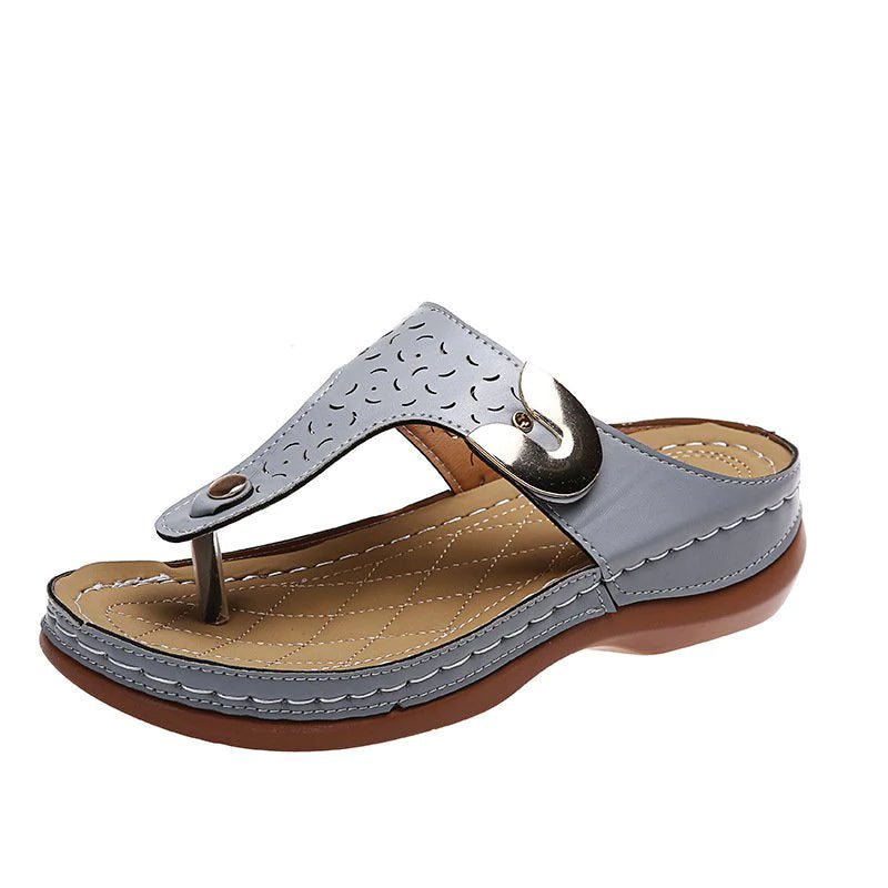 Flip Flops med Kileformet Hæl - NordHjem