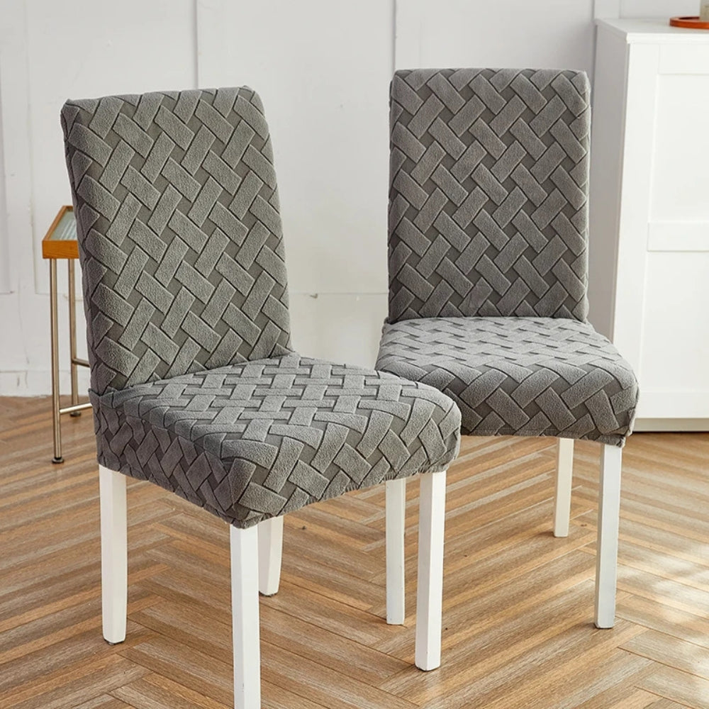 Vevd jacquard-stoltrekk med beskyttelse