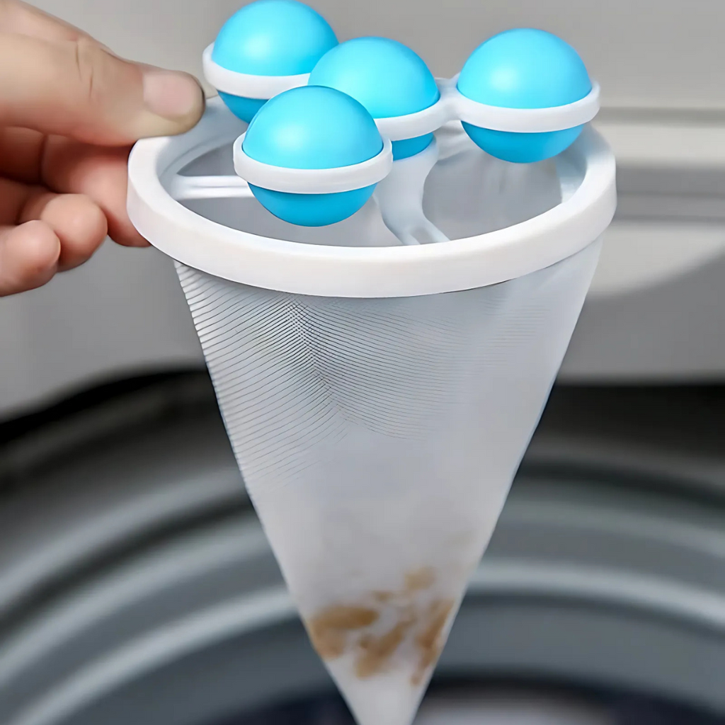WashingFilter - Vaskemaskin Gjenbrukbart Flytende Nettingfilter