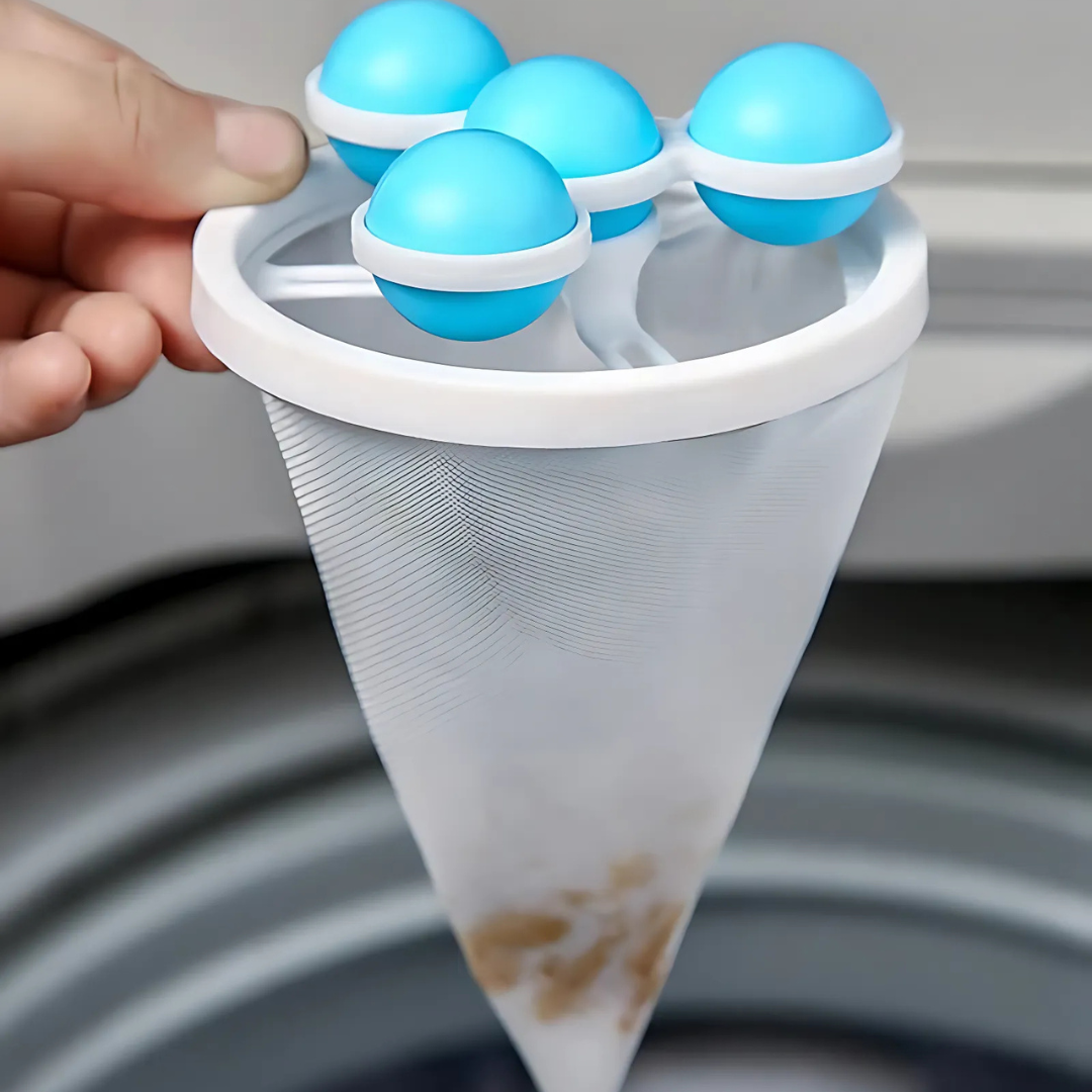 WashingFilter - Vaskemaskin Gjenbrukbart Flytende Nettingfilter