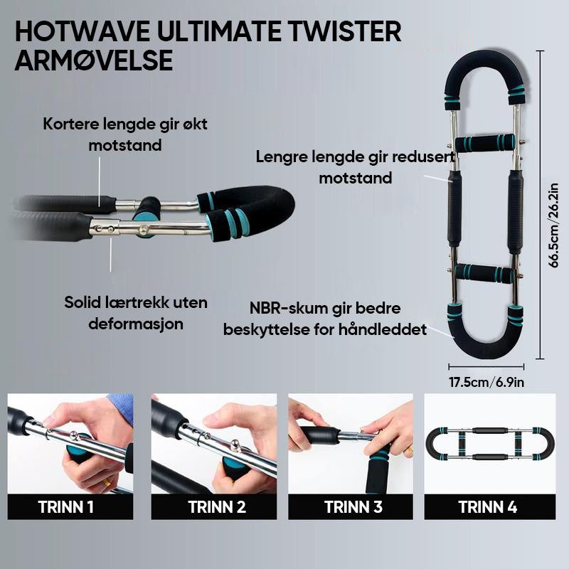 Dreiestang for armtrening