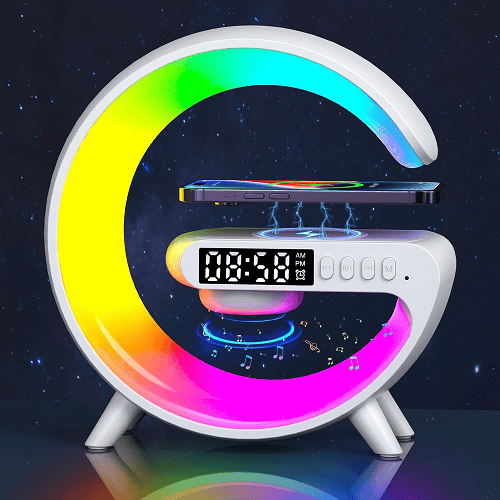 GlowTunes Smart Lamp - Multifunksjonell Bluetooth - høyttaler - NordHjem
