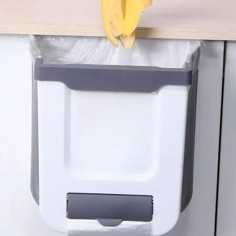 Globetrek° TrashHolder: Rom Lagrer Henger Og Sammenleggbar Kjøkken Søppel Holder
