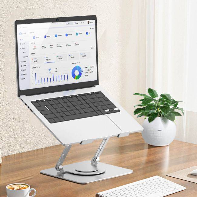 Laptopstativ i aluminium - NordHjem