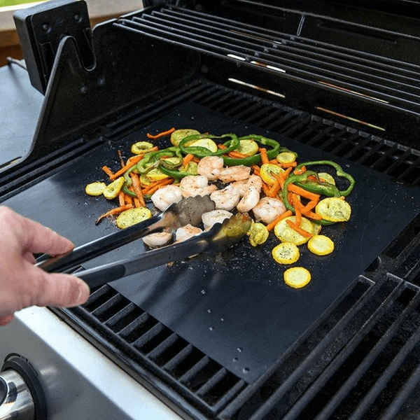 Luksus BBQ Grillmatte – Non - stick, Gjenbrukbar & Oppvaskmaskinsikker for Grill og Ovn - NordHjem