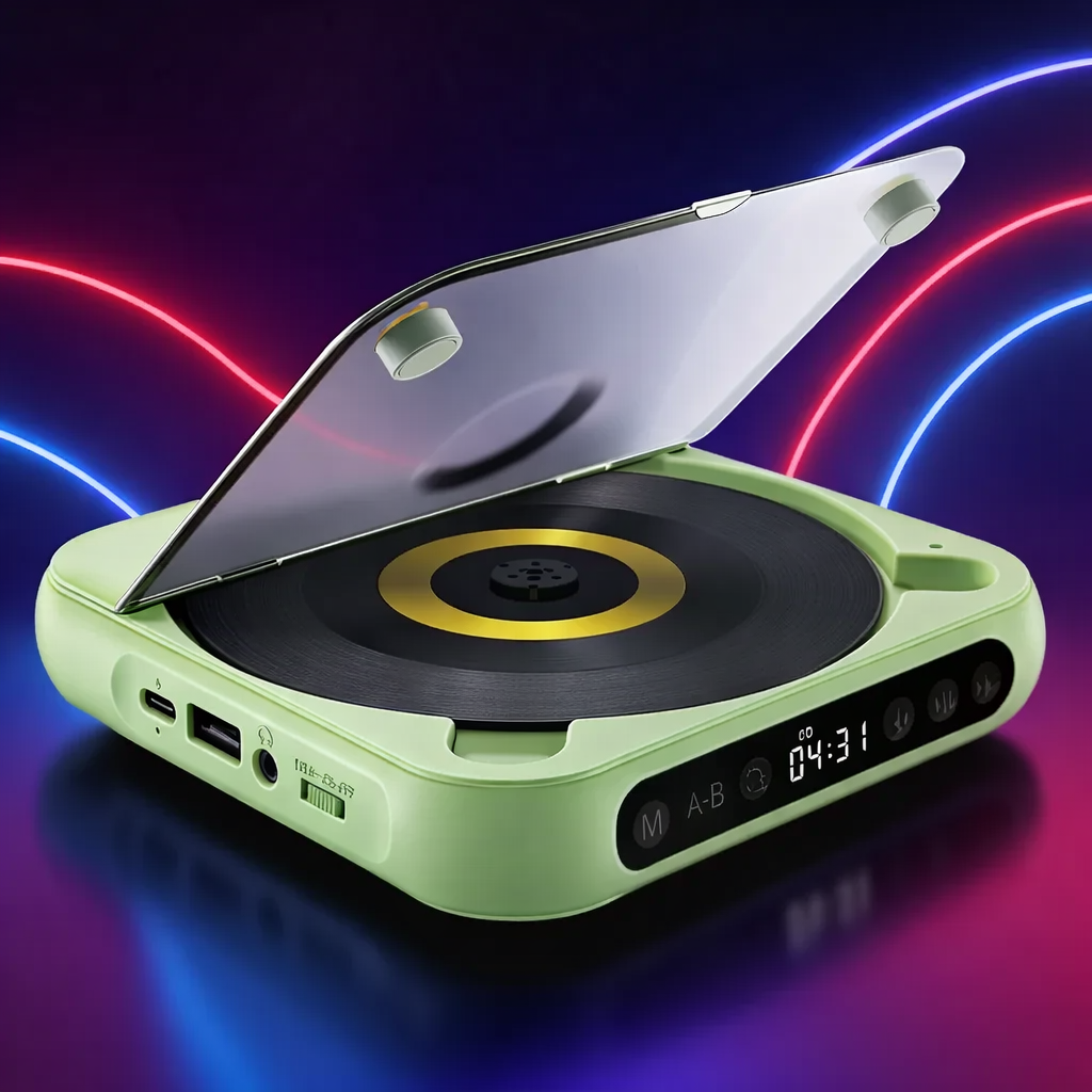 PureSound CD-afspiller™ | Genopdag musikken med krystalklar lyd hvor som helst