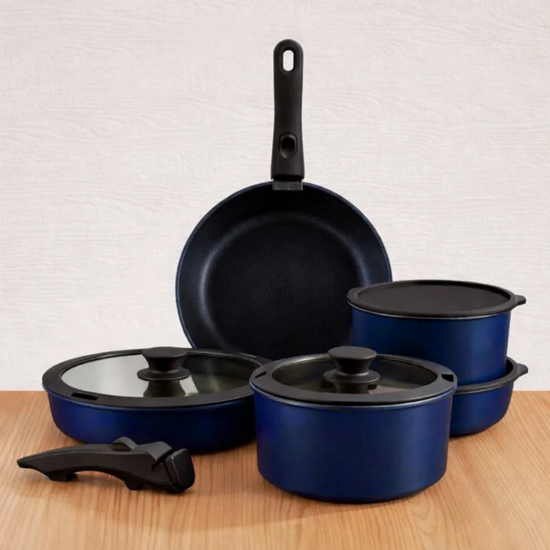 Nordhjem™ Keramisk Grydesæt – Midnight Edition