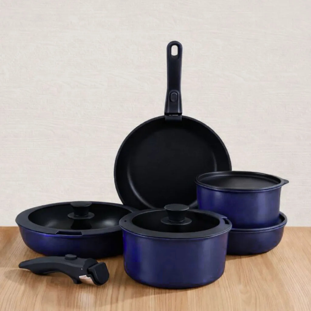 Nordhjem™ Keramisk Grydesæt – Midnight Edition