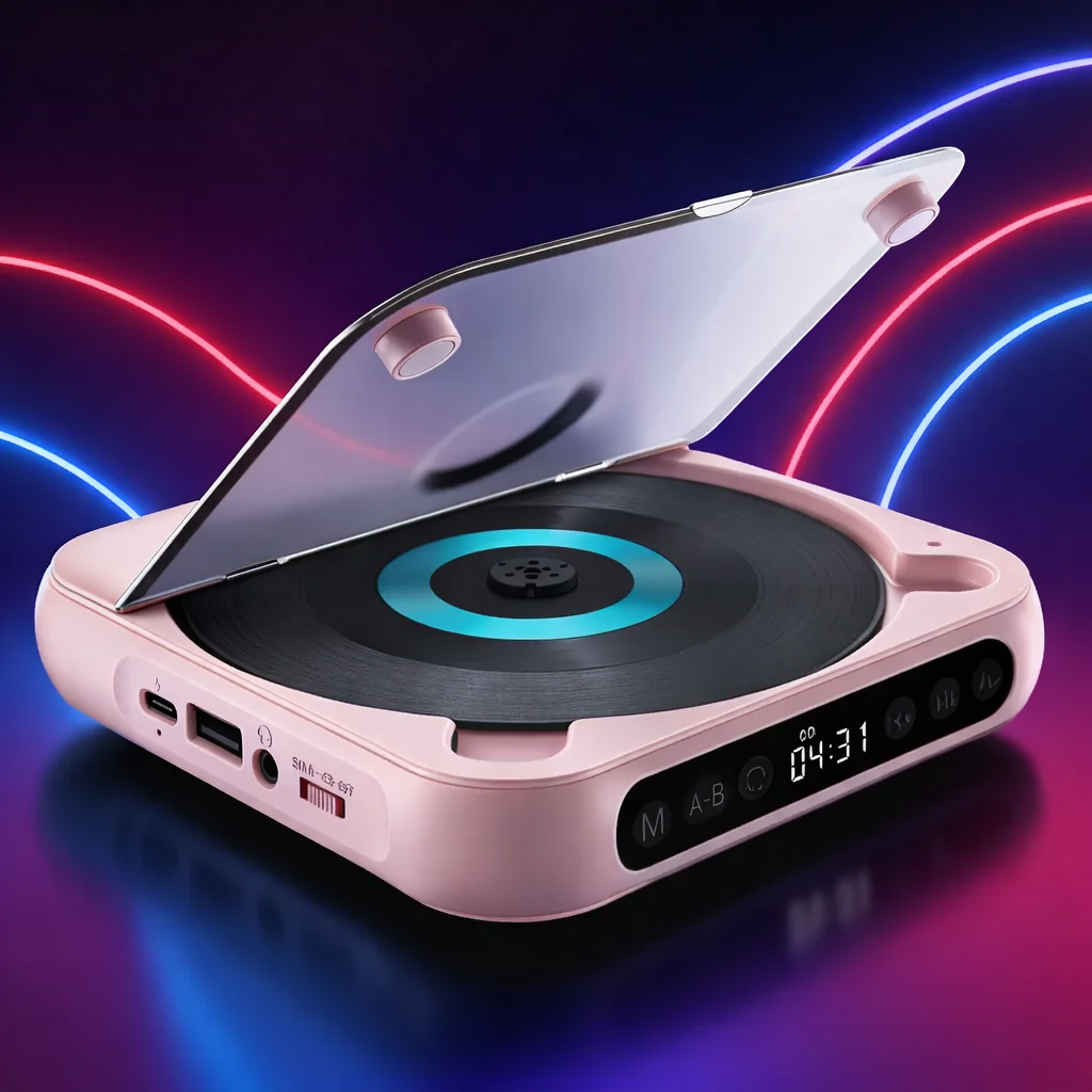 PureSound CD-afspiller™ | Genopdag musikken med krystalklar lyd hvor som helst