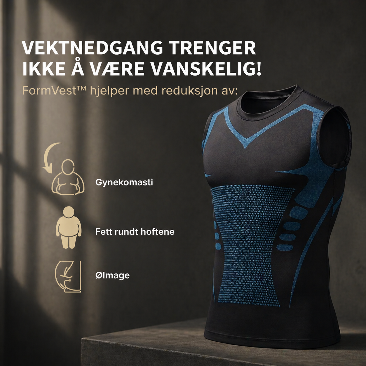FormVest™ | Sig farvel til dårlig holdning og uønsket fedt