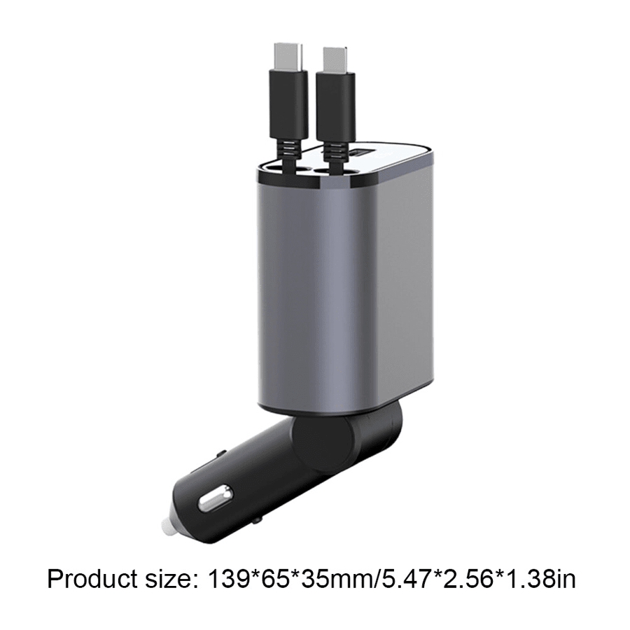 Hurtiglader til bil – Rask lading for iPhone, Xiaomi, Huawei, Samsung m.fl. - NordHjem