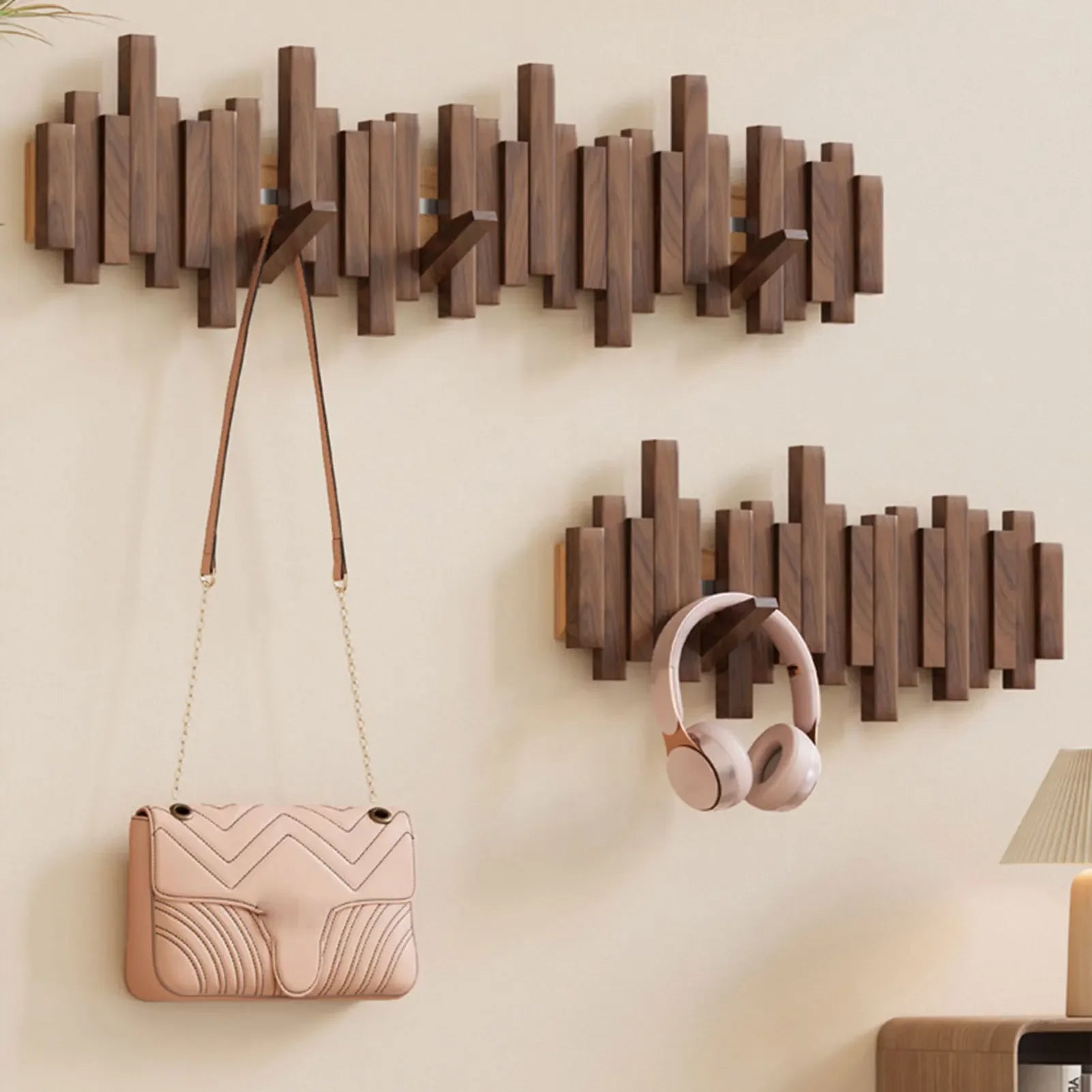GlideHold® CoatRack - Veggmontert  Organisator Kåpe Rack