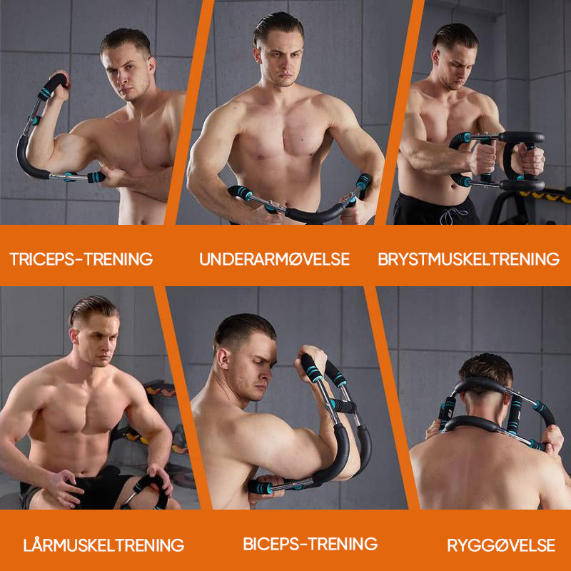 Dreiestang for armtrening