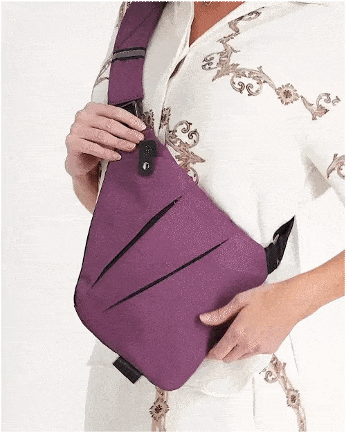 WanderSafe™ | Anti‑Tyveri Crossbody‑veske