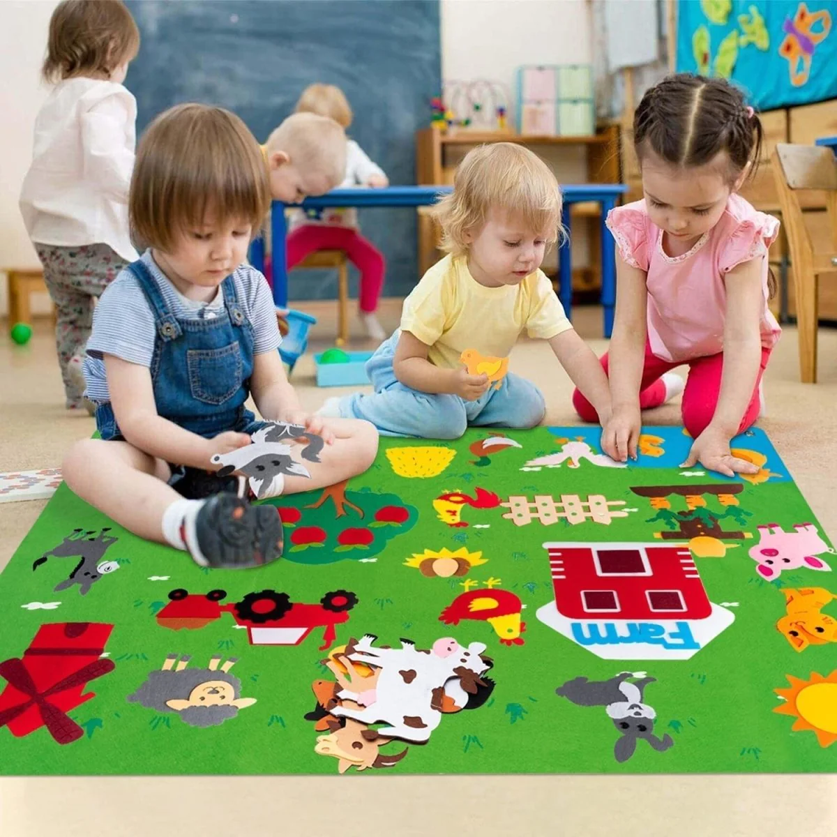 Kletshuts™ LearningBoard: Interaktivt Tidlig Utdanning Læring Tavle Sett