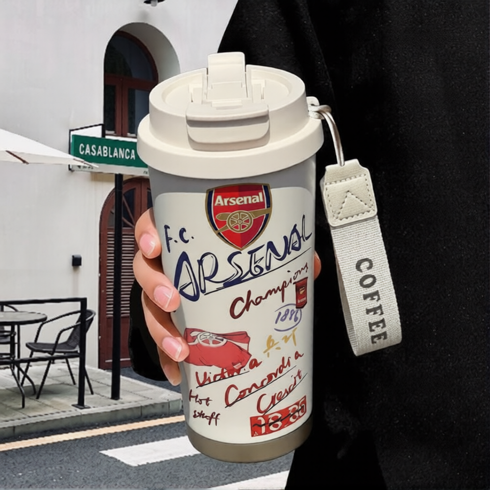 Termosflaske Arsenal - Fotball Drikkeflaske