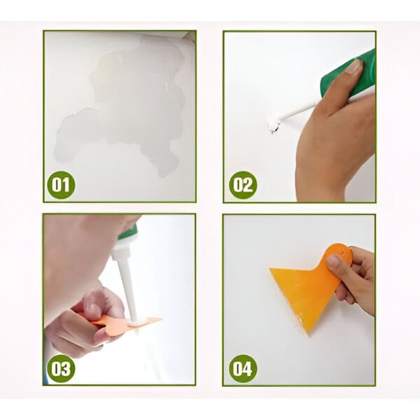 WallFix 1+1 GRATIS- Vegg Reparasjon Lim inn