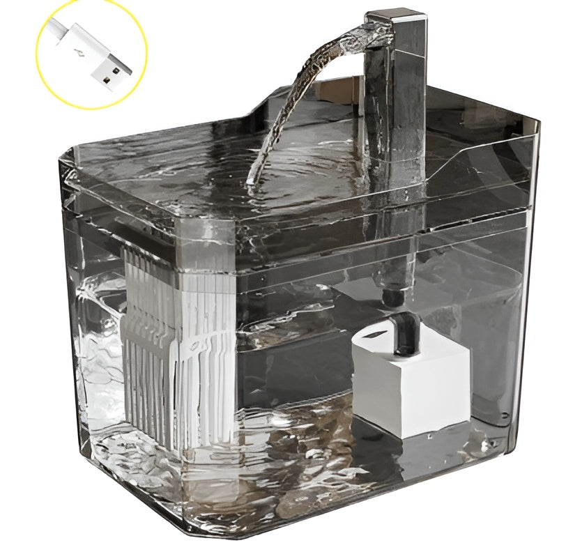 Catfri® WaterFountain: Smart Automatisk Kjæledyr Vann Fontene