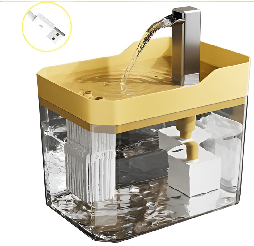 Catfri® WaterFountain: Smart Automatisk Kjæledyr Vann Fontene