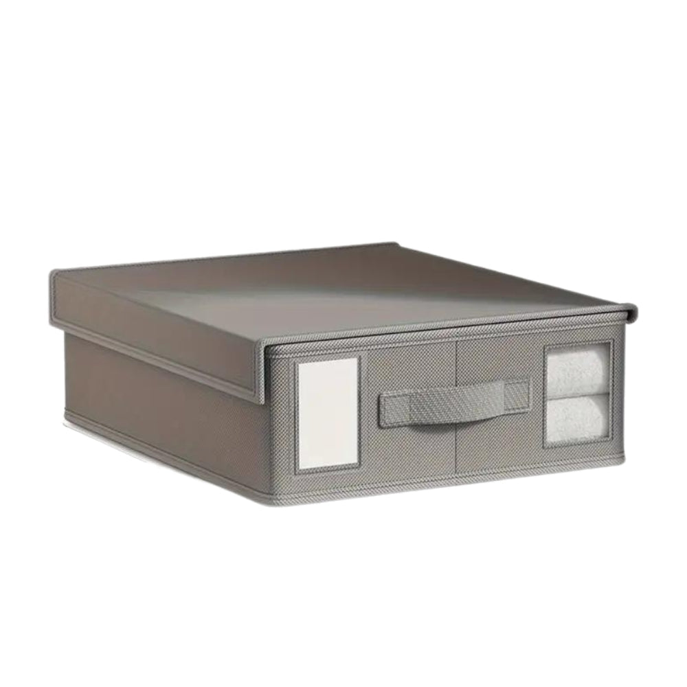 Sammenleggbar organisator for sengetøy