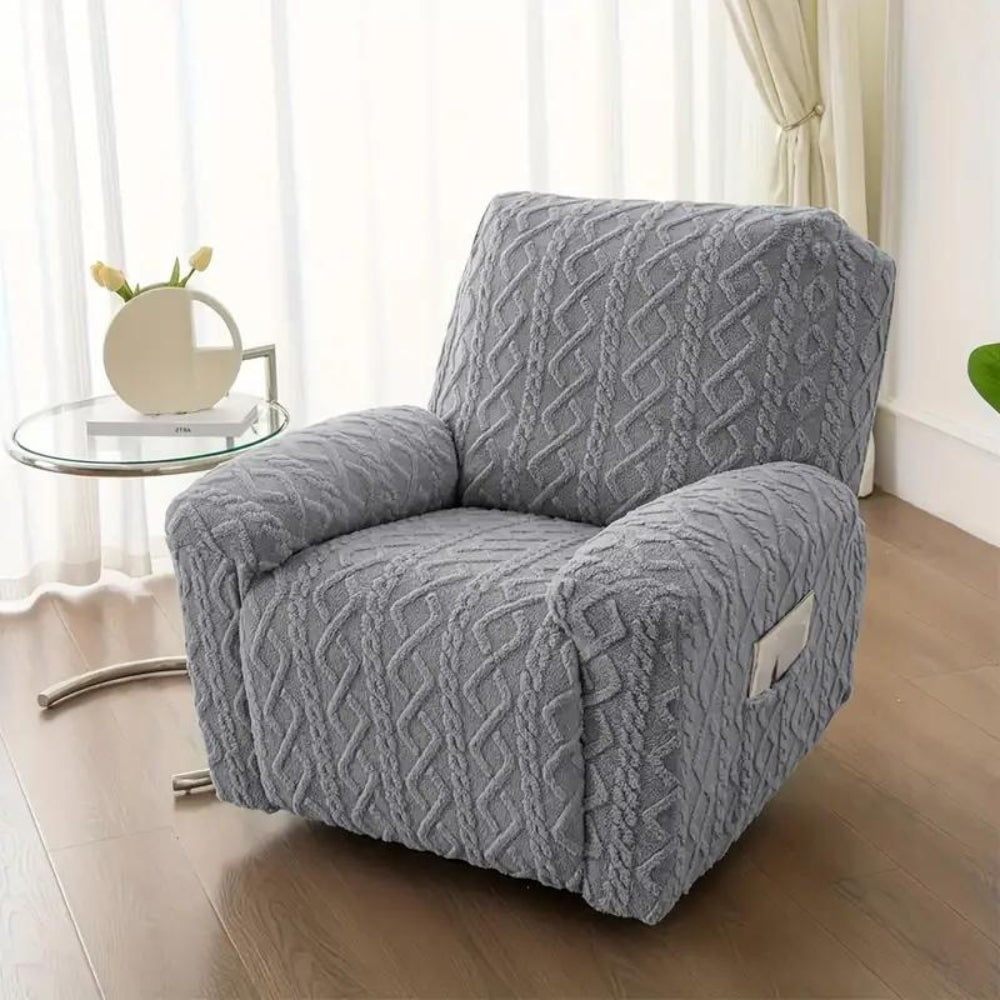 Elastisk jacquard-trekk til reclinerstol