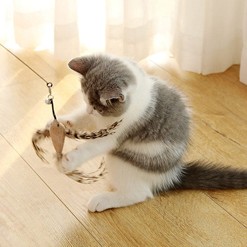 PurrChase Bird Toy – Interaktiv jaktsimulering for katter - NordHjem