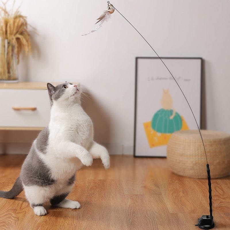 PurrChase Bird Toy – Interaktiv jaktsimulering for katter - NordHjem