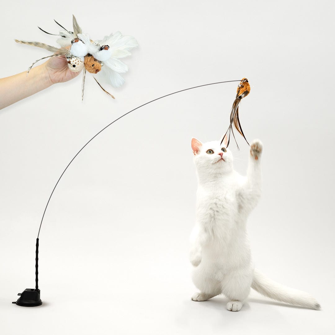 PurrChase Bird Toy – Interaktiv jaktsimulering for katter - NordHjem