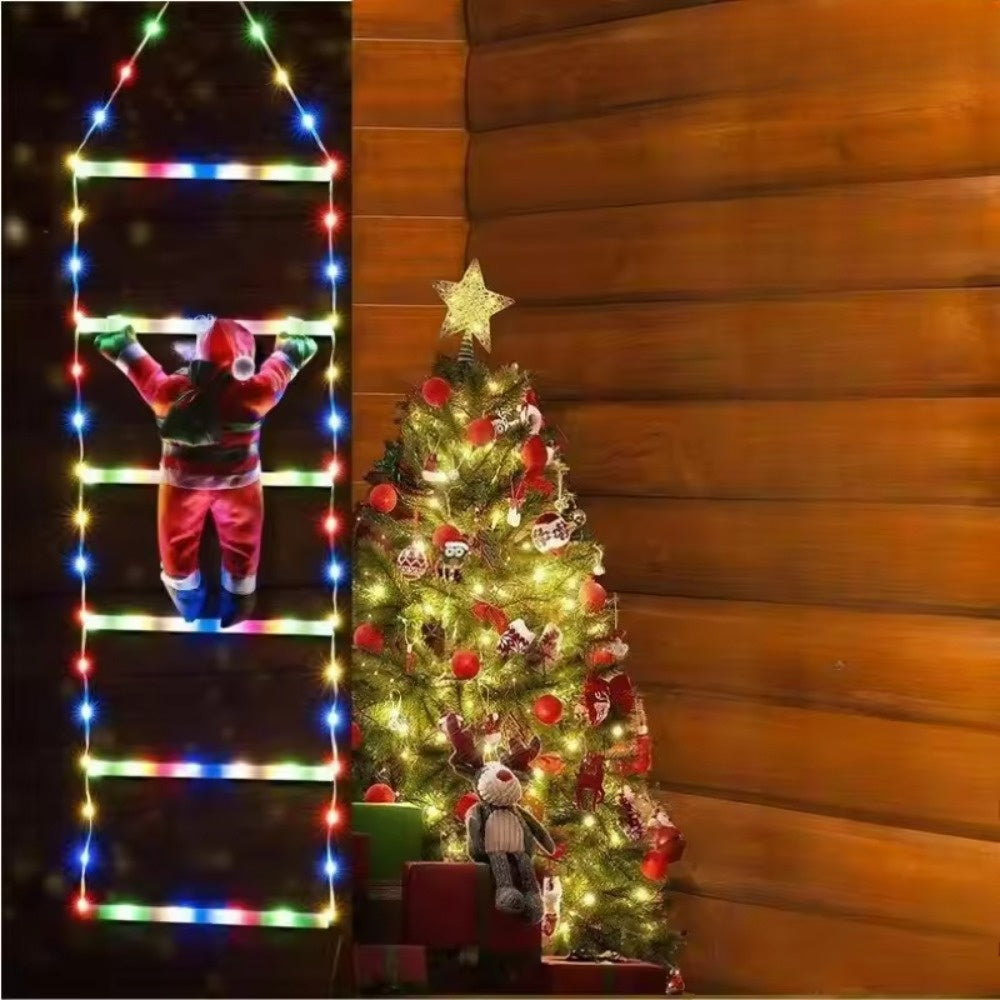 Ledsen™ ChristmasLadder: Holdbar Utendørs LED Jule Stige Lys Display