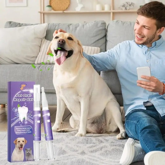 DogCatFri™  DentalPet: Kjæledyr Dental Reparasjon Og Rengjøring Gel