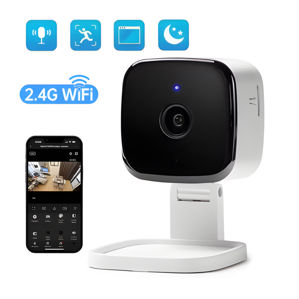 SecurityCamera: 2.4G WiFi CCTV Overvåkings Sikkerhetskamera