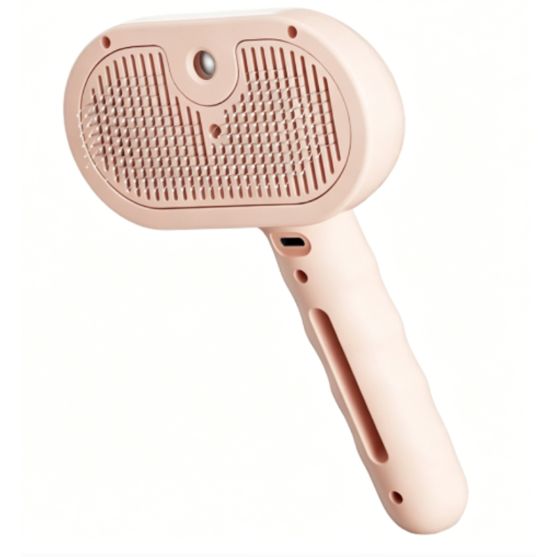 DogCatFri™ PetSteamer: 2-I-1 Spraypleie Kjæledyr Steamer Børste