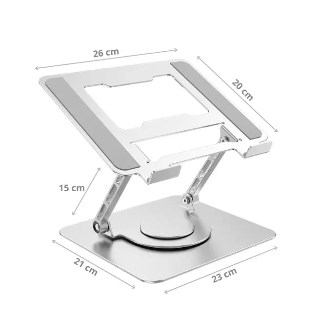 Laptopstativ i aluminium - NordHjem