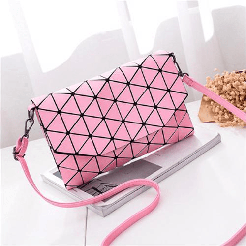 Stilig Geometrisk Skulderveske – Trendy & Allsidig Design - NordHjem