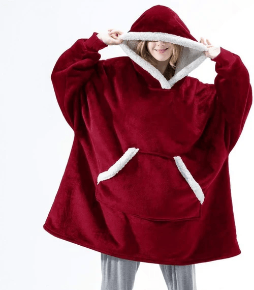Huge Hoodie – Den Ultimate Overdimensjonerte Hoodie - teppet for Varme & Komfort - NordHjem