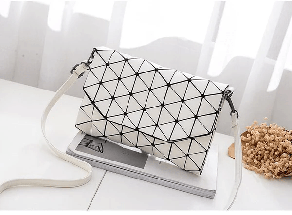 Stilig Geometrisk Skulderveske – Trendy & Allsidig Design - NordHjem