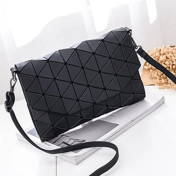 Stilig Geometrisk Skulderveske – Trendy & Allsidig Design - NordHjem