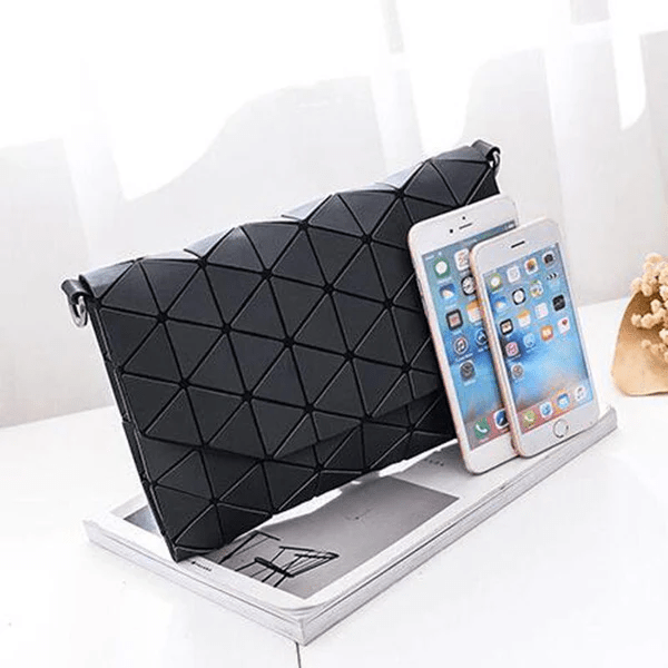 Stilig Geometrisk Skulderveske – Trendy & Allsidig Design - NordHjem