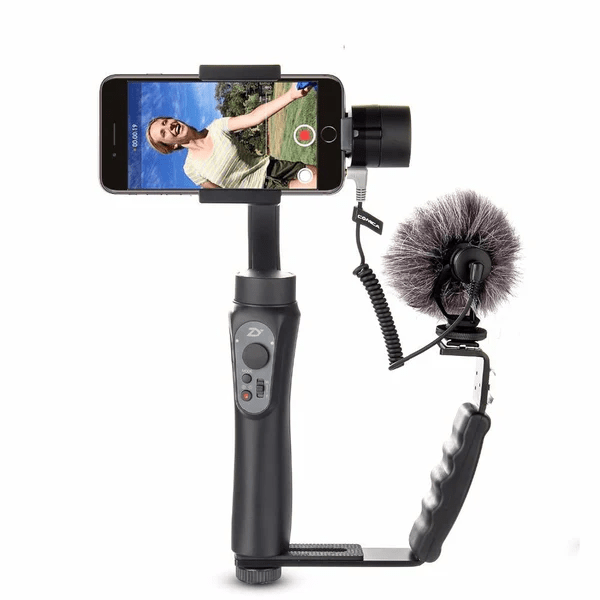 Profesjonell Aluminium Kamera Mikrofon – Universell Videomik for DSLR, Smarttelefoner & Vlogging - NordHjem